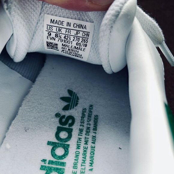 2019 ADIDAS STAN SMITH WHITE FAIRWAY GREEN SUPERSTAR ULTRA BOOST M20324 9 US main image 4